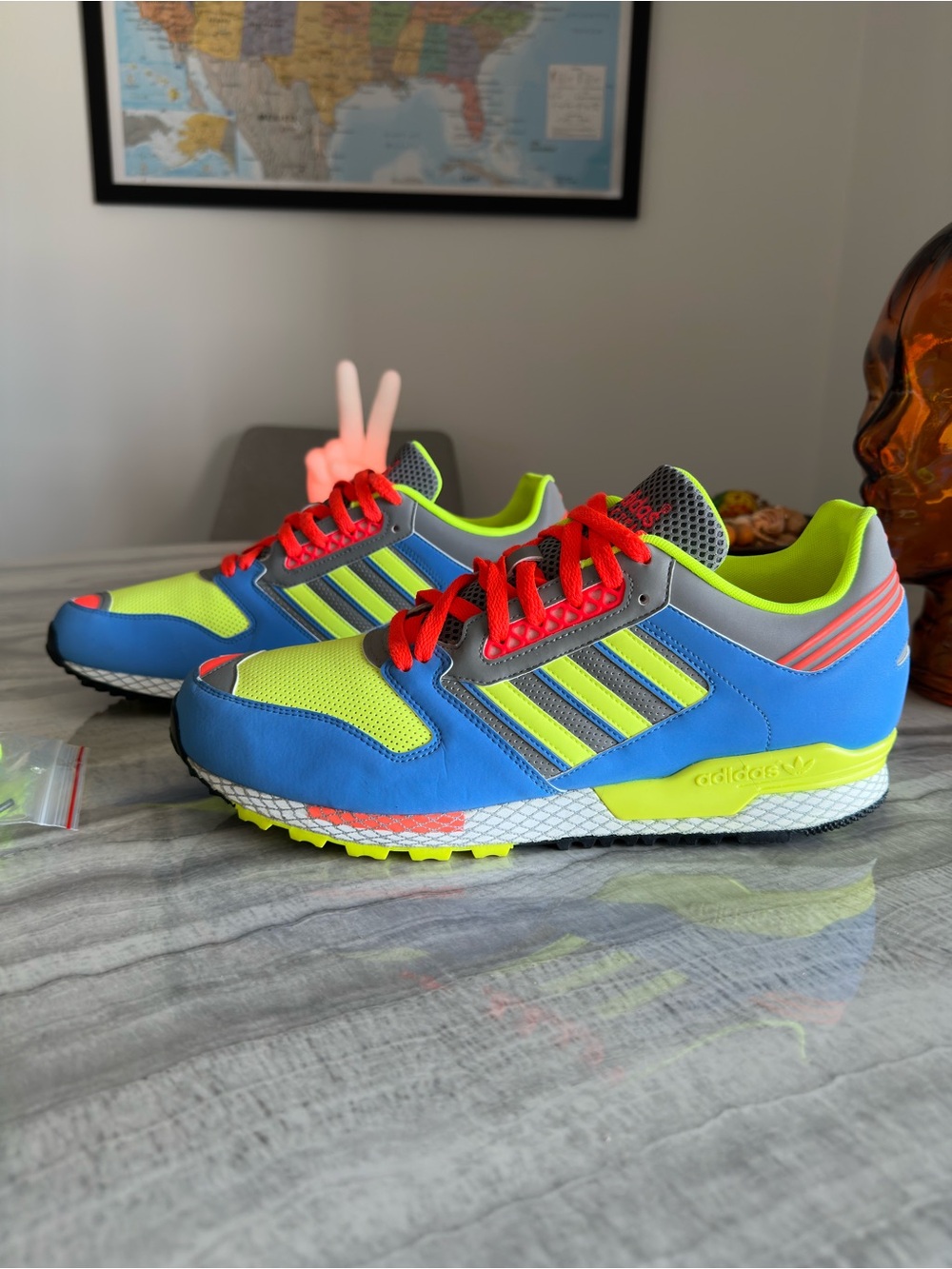 adidas Originals Questar 2010 Fresh Blue Electricity Sneakers
